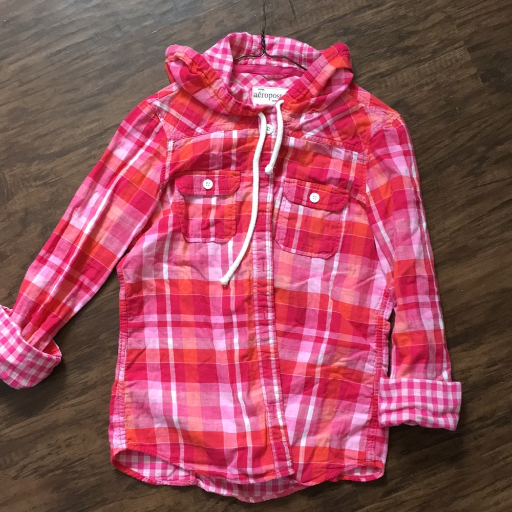 Plaid jacket shirt